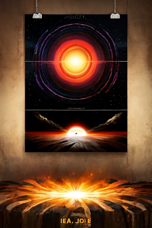Black hole formation poster