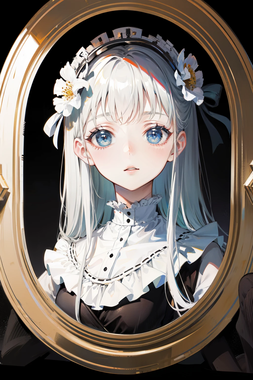 ((best quality)), ((masterpiece)), (detailed), Perfect face