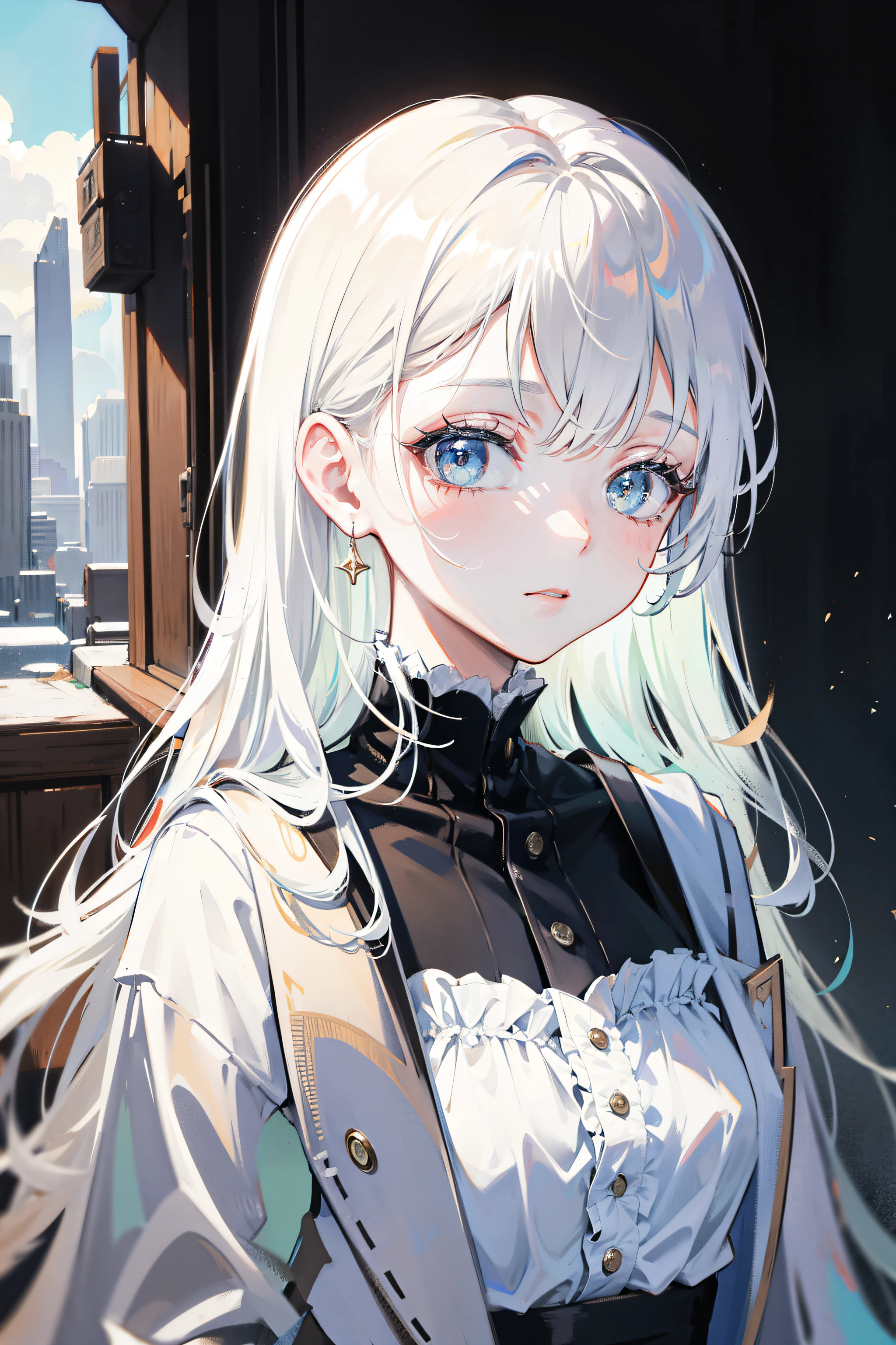 ((best quality)), ((masterpiece)), (detailed), Perfect face