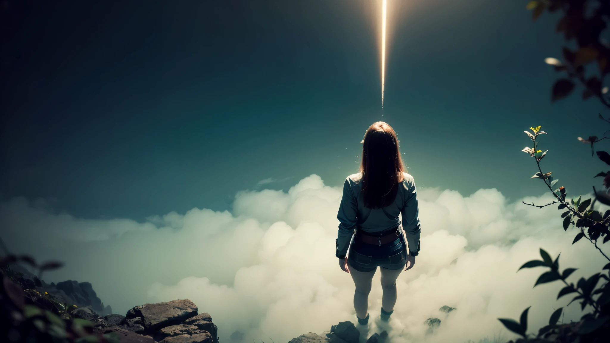 fit body, (big ass), [wide hips], rusty green Venusian terrain, venus dust scattered floating in air, (green mountain:0.8), (lens flare:0.7), (cross-processing), (highly detailed), (cinematic lighting:1.1), sharp shadows, intricately detailed, photographed on a Hasselblad 500, 80mm F2.8 lens, with Cinestill 800T film, cinematic contrast, outdoors, ((on Venus)), space exploration, journey, nasa-punk, ultra altamente detalhado, 32k, sharp focus, luminismo, Detailed oil painting, lua, detailed sky, lobo escuro com grande altamente detalhado, por Anato Finnstark . paisagem detalhada, Aesthetics of Northern Tales, Dynamic movement, grandes olhos reflexivos, floresta, brilhante, folhas rodopiantes, emerald fog, mystic green smoke, fundo complexo, dynamic lighting, luzes, complicado pose, filigrana altamente detalhada, complicado, baroque, Escola do rio Hudson, Thomas Cole, obra de arte, vivid colours, wide angle lens, HDR, hard shadows, art photography, soft focus, masterpiece, breathtaking, atmospheric perspective, diffusion, pore correlation, skin imperfections, 80mm Sigma f2, depth of field, intricate natural red lighting, wide angle,

(Best quality, 8k, High Resolution, Masterpiece:1.2), ultra-detailed, (realistic, photorealistic, photo-realistic:1.37), ((Best quality)), ((Masterpiece)), (detailed), looking up from the bottom, (wide angle), (top_view_perspective:1.3)

[photographing from above, high angle shot, realistic view from above, (Overhead view:1.20), top view, looking up from the bottom, (wide angle), (top_view_perspective:1.3)]

[[The character is surrounded by mist, evoking a mysterious and eerie atmosphere. The lighting is dark and atmospheric, with a red smoke adding a touch of sinister ambiance. The image is of the best quality, with a resolution of 4k and HDR enhancement, showcasing the utmost level of detail and realism, sfw, full body shot. View from above. (1woman)]]