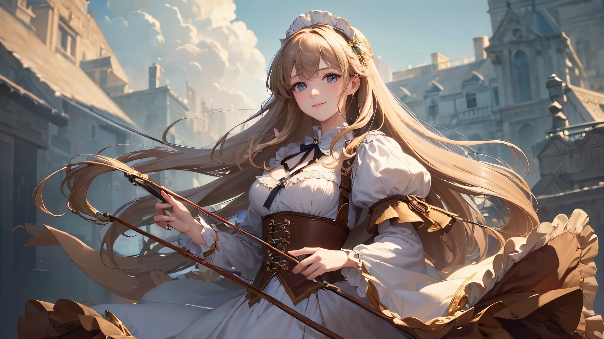 (Masterpiece: 1.4), (Best Quality: 1.4), (High Resolution: 1.4),
Giselle, gracefully posed, holding a cable bow with a gentle smile.
(Masterpiece: 1.4), (Best Quality: 1.4), (High Resolution: 1.4) - Masterpiece of Giselle, with a beautiful, intricately detailed smile, holding a high-quality, high-resolution cable bow.