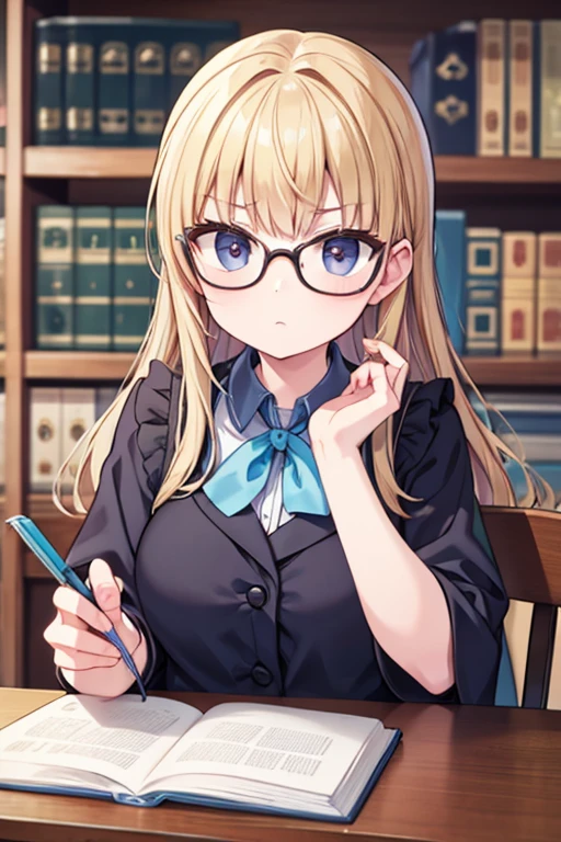Knowledgeable professor, serious nerd