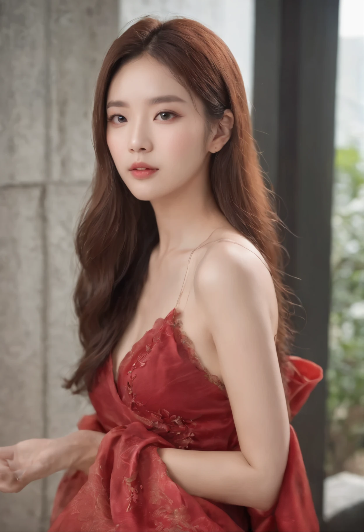 Tethered up, wanted,(实际of:1.4), 巨大of乳房, ((Thin waist)), (permanent:1),((Big shoulders)), ((Looking at the audience)), (1 girl:1.5), 宏伟of星章, 최고of 품질, Very detailed), extremely 实际of, 实际of photo,(최고of 조명, 최고of 그늘, an extremely delicate and 美丽of), 精細of細節, 美丽of detailed, (清純of臉_V1), 美丽of eyes, 细致of脸部, clavicle, (((Thin waist))), ((depth_~of_site)), (Face shape oval),(美丽of eyes),详细of阴影,(Very unhappy) , 真实of皮肤纹理, photographyy, (Ulzzang-6500-V.0),earrings,최고of 품질, Ultra-high resolution, Perfect body,cgsocietyof 트렌드,(容光煥發of肌膚:1.1),(Mother'Natural products),Exotic Face,(细致of皮肤:1.4), (skin pores:1.4), [(Korean Idol),((冷淡of态度)), ((尖尖of脸)),8K, RAW photos,(style:0.8), (美丽of:1.3), (吸引人of:1.3),Clear focus,Fat Legs, ((高大of身材)),(( woman)),(Korean Idol:1),((实际of painting art by midjourney and greg rutkowski)),((Supermodel:1)),(Oily skin:1.5),((((Facing forward, For the audience)))),Model pose,(two),(long hair:1),(photography, photographyic photo, Photogenic, rule ~of thirds),(disheveled hair:1.2),(独自of:1.5), (Cowboy shooting:1)