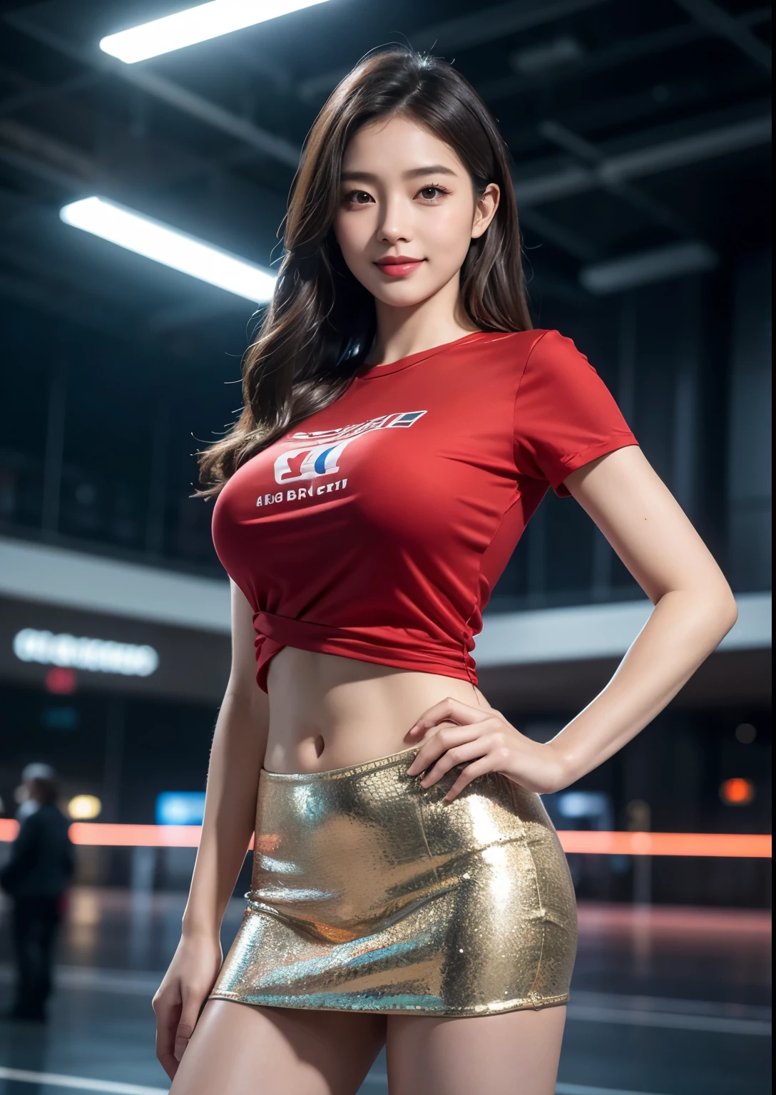 8k, highest quality, ultra details, Chinese-Indonesian campus idol named Evelyn, influential social media presence, using her platform to inspire and motivate her followers.