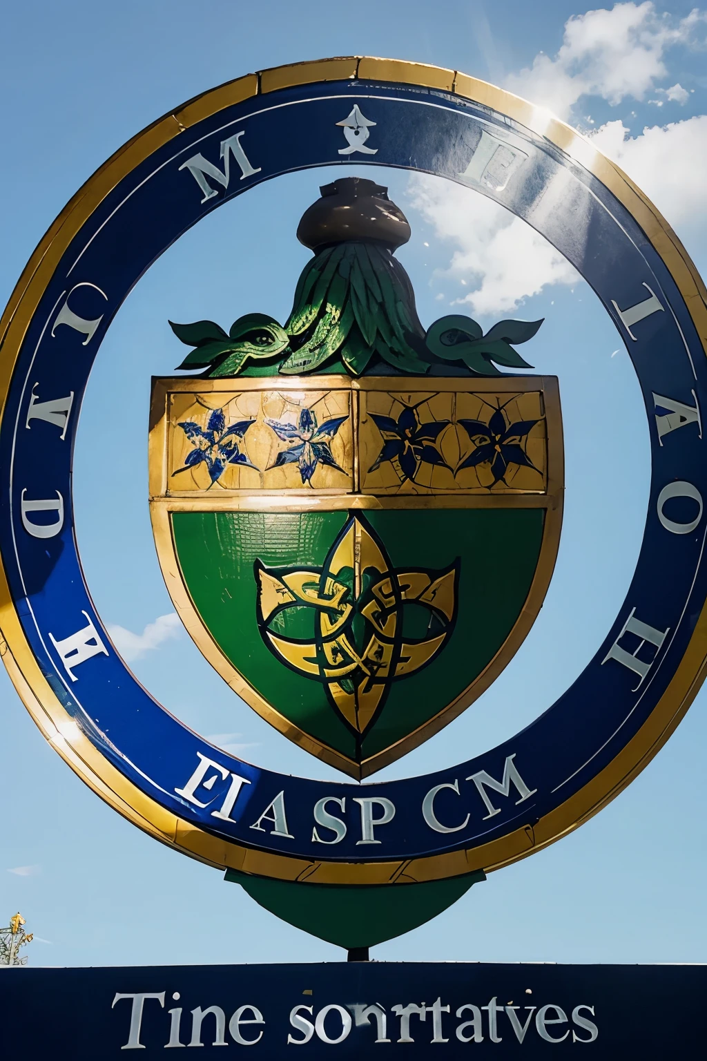 Escudo de time, com nome celtic fc, preferably blue color