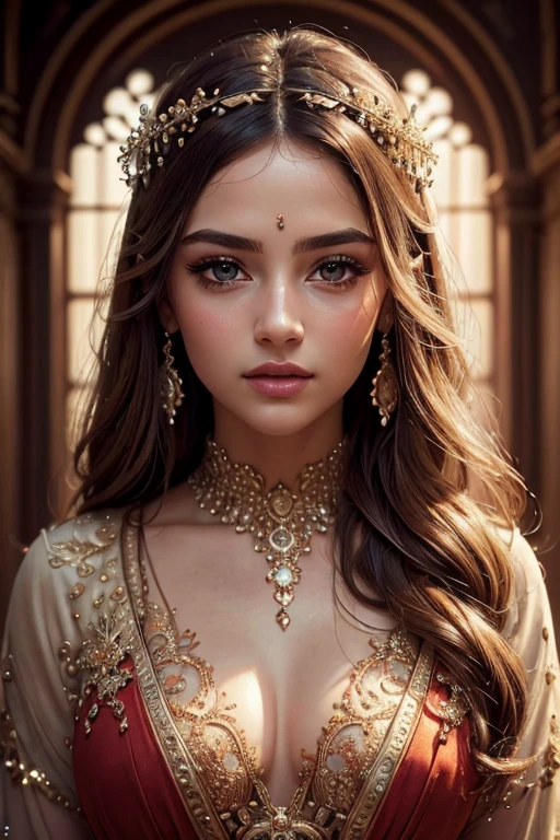 (best quality,4k,8k,highres,masterpiece:1.2),ultra-detailed,(realistic,photorealistic,photo-realistic:1.37),1girl, beautiful detailed eyes, beautiful detailed lips, extremely detailed face and features, long eyelashes, flawless skin, ethereal beauty, serene expression, flowing hair, elegant pose, delicate features, radiant, glowing skin, soft lighting, warm color palette, dreamy atmosphere, intricate details, exquisite craftsmanship, cinematic composition, angelic, luminous, captivating