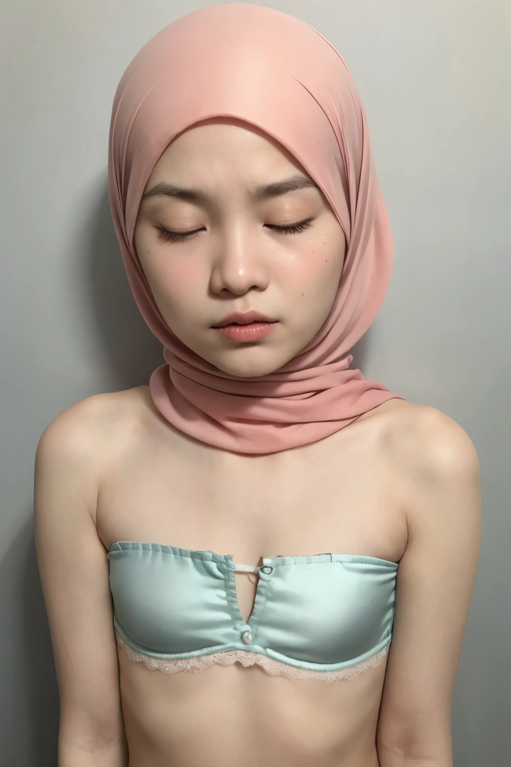 ((Small Tits:0.9)), ((Flat Chest:1.6)), Wear sunglasses and act like Rosyam, ((Closed Eyes)), ((Strapless Colourful bra Flat Chest)), Naked, Angry pose, Angry face, (((HIJAB MALAY GIRL))), masutepiece, High quality, UHD 45K, Realistic face, Realistic skin feeling , A Japanese Lady, 8 years old, , Very cute and baby-like face, (((FLAT CHEST))), (MATRIX WORLD), ((look In front at the camera and SADNESS)), ((())), (((CUTE GIRL))), ((PEACH PASTEL LIPS)), ((SATIN LACE)), ((CHUBBY)), ((UNDRESS)). Brown, Flat Chest, Wearing G-String. Sitting, from behind view up, seductive pose, (Small face)