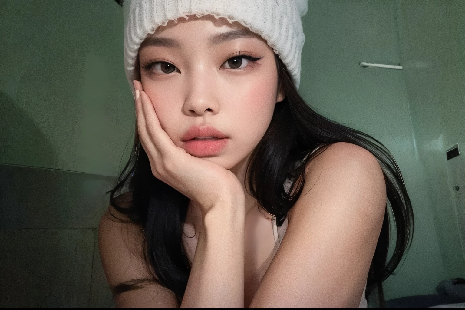 siren eyes and slanted eyes and Asian eyes 