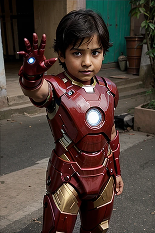 Iron Man as indian kid