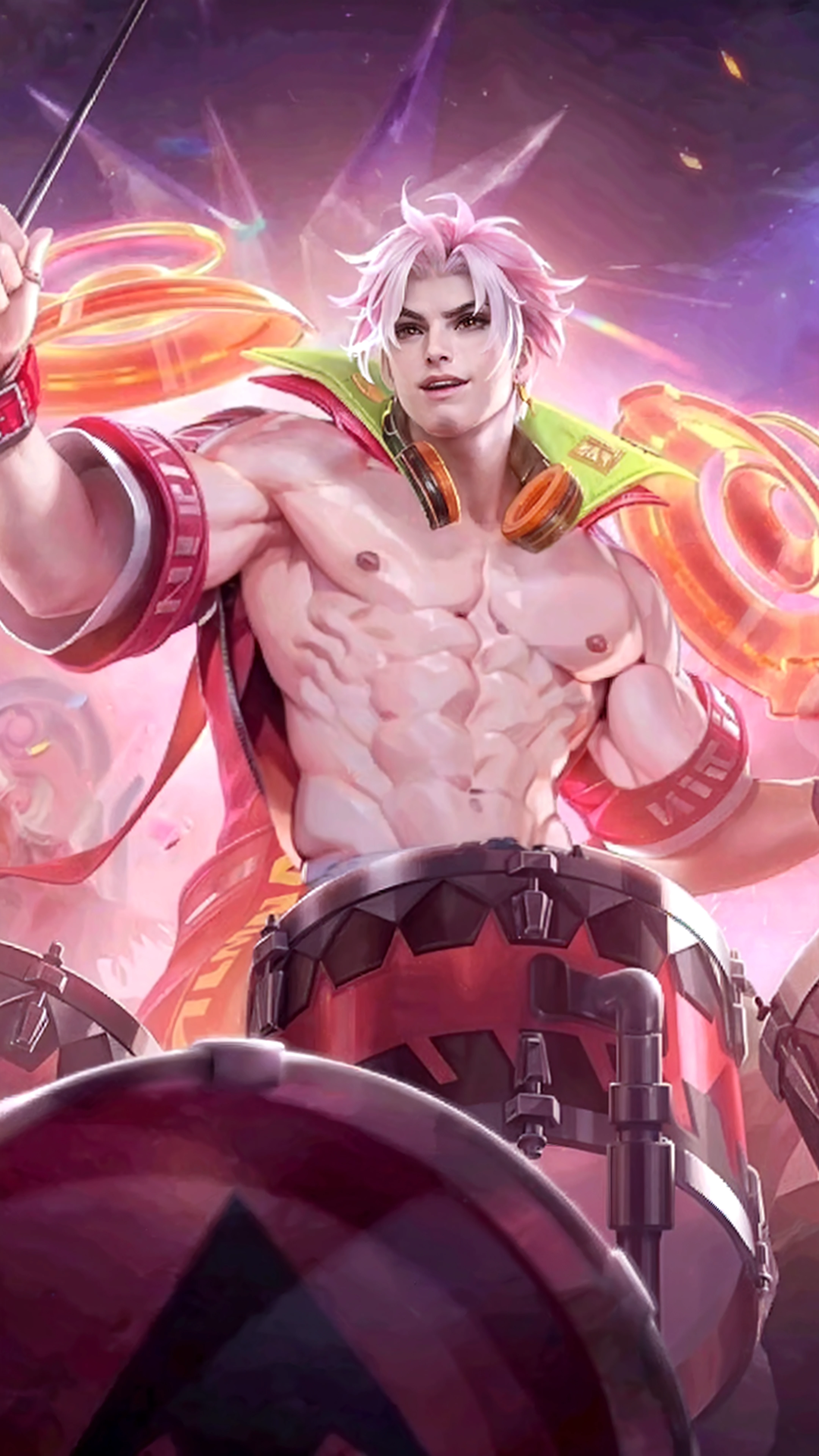 muscular man, detailed realistic portrait, extremely detailed abs, naked, veiny muscular torso, hairy muscular chest, chiseled jaw, piercing eyes, photorealistic, 8k, high quality, intricate details, dramatic lighting, cinematic composition, hyper realistic, award winning digital art