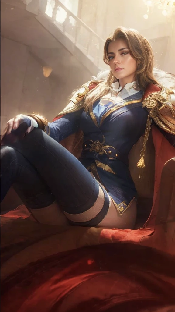 A beautiful woman, detailed face, detailed skin texture, larger breasts, (best quality,4k,8k,highres,masterpiece:1.2),ultra-detailed,(realistic,photorealistic,photo-realistic:1.37),highly detailed portrait,volumetric lighting,intricate details,chiaroscuro lighting,cinematic lighting,dramatic lighting,warm color tones,lush colors,smooth gradients,photorealistic rendering