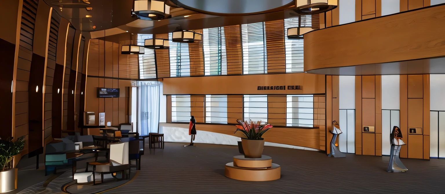 Render hotel, light