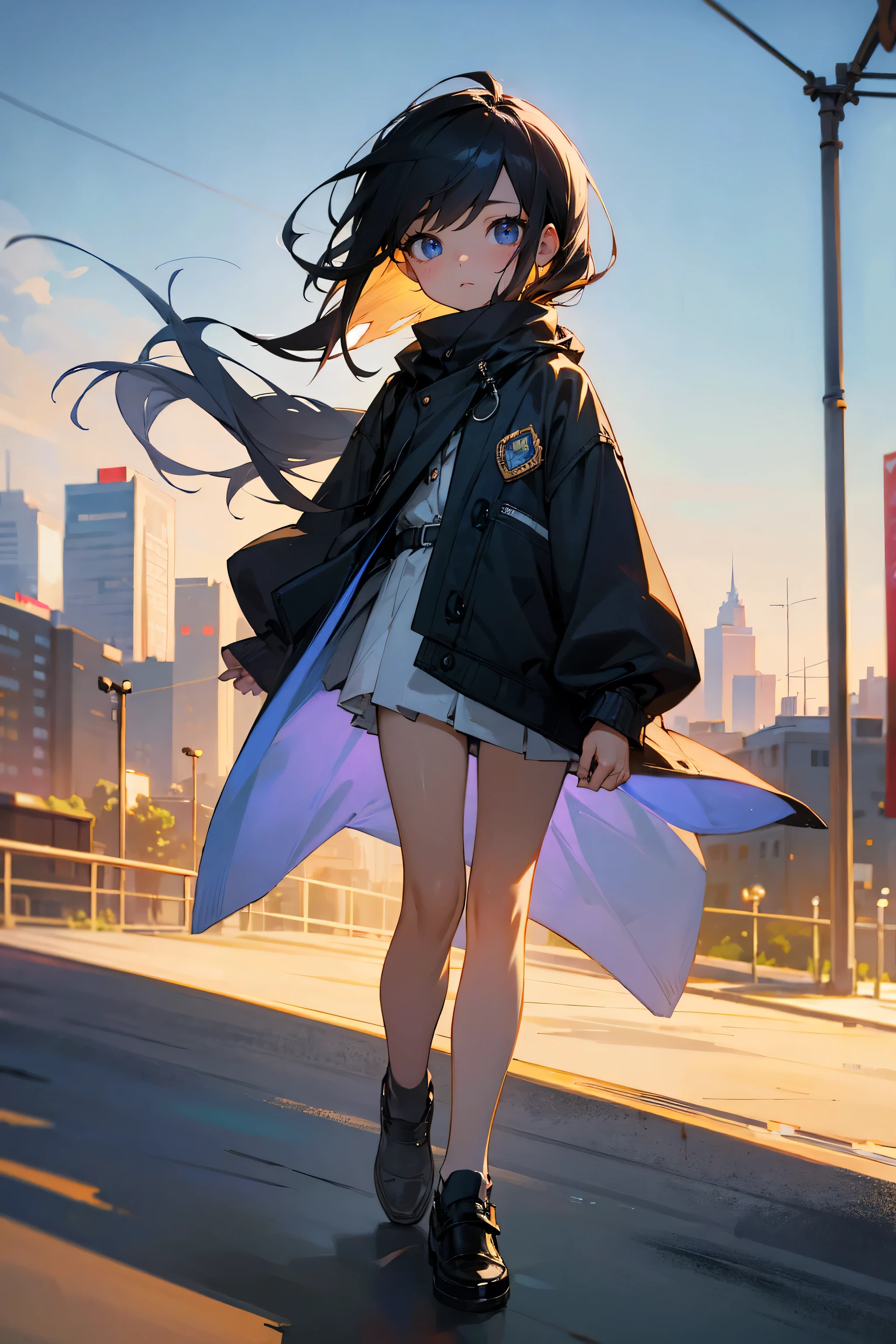 Masterpiece Quality, Perfect Generation, Detailed Eyes, , , hair, , female, , full body, , deep eyes, , , city background, eyes, skin, clothed, young, ???
