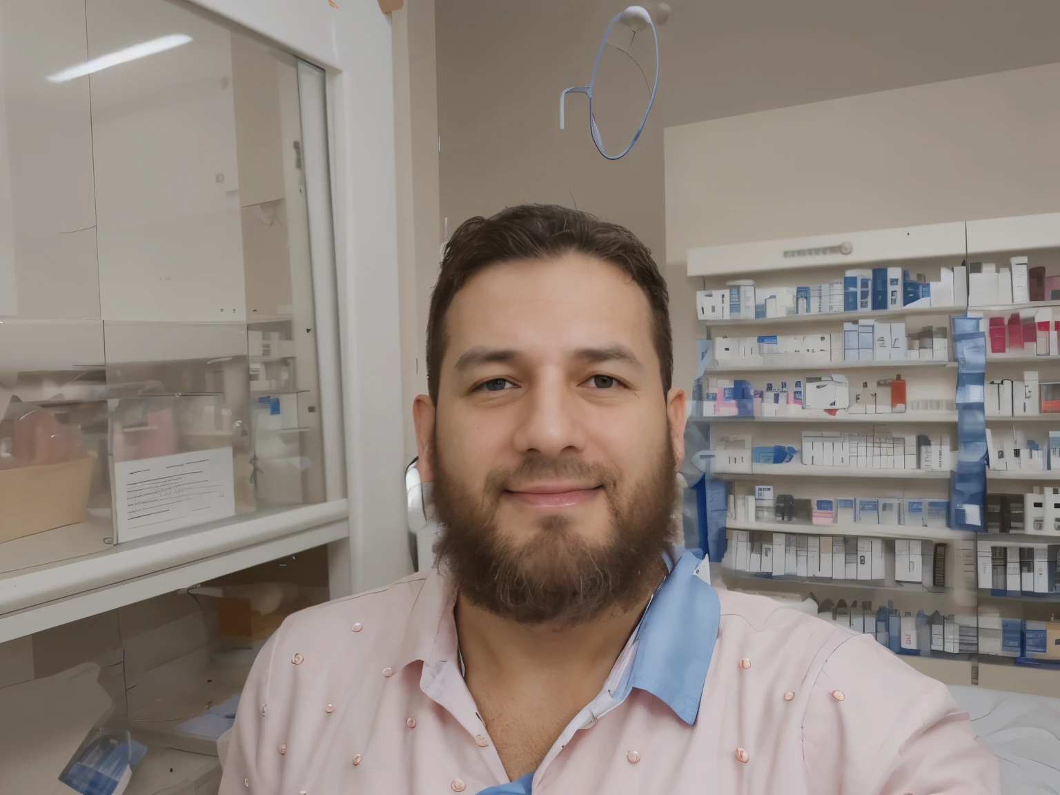 Create a professional doctor photo