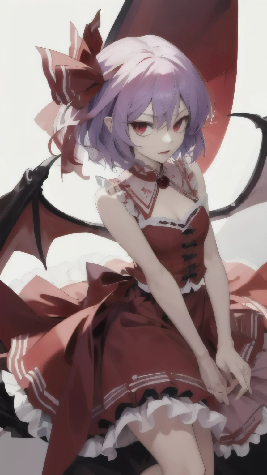 (masterpiece, ultra_detailed:1.3), remilia_scarlet, Touhou_series,