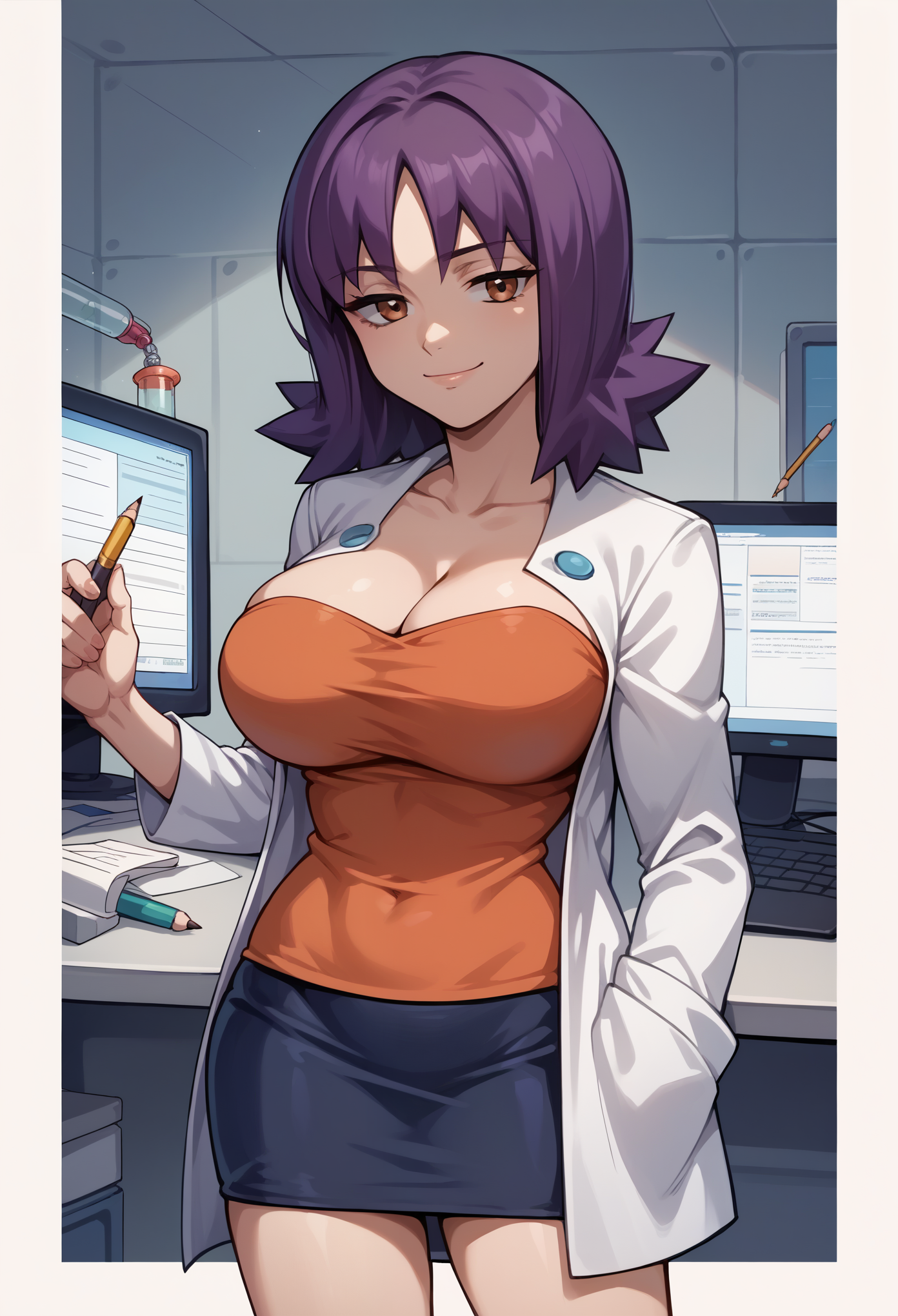 Professor Ivy Pokemon SDXL LoRA Pony  v1.0
