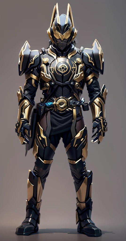 Color changes to black,Some black and gold(Ensure its layering and armor texture,There are a lot of mechanical textures,Black as the main color,Gold as a secondary hue,Need to appear around the body,But the proportion of red is much higher than that of gold)