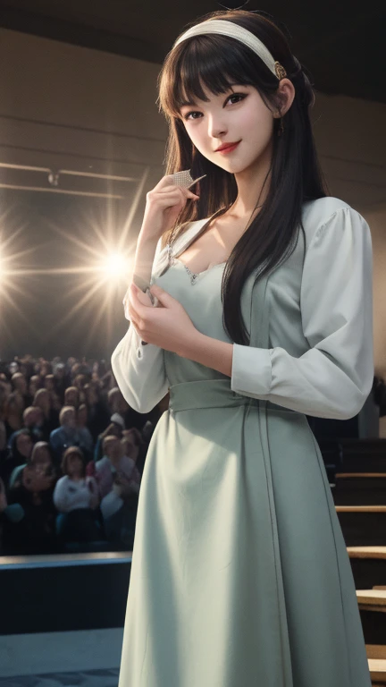 (8k, RAW photograph, highest quality, masterpiece:1.3),(Genuine,photograph:1.37),(Looking at the audience:1.331),Pause,Beachfront,Morning view,sunrise,sunny,One girl,とてもbeautiful顔,small,Hair weight,Fluffy hair,Random representation,Smile with the corners of your mouth,Big eyes,highest quality Hair,((highest quality)), ((masterpiece)), (detailed), whole body、wallpaper、Attention to detail、Perfect balance、Tight waist、Light brown hair、beautiful, Beautiful Skin、beautiful white skin、(masterpiece:1.3), 一眼レフphotograph、Best image quality: 1.4, Soft bust、Cleavage:1.4、30 years old