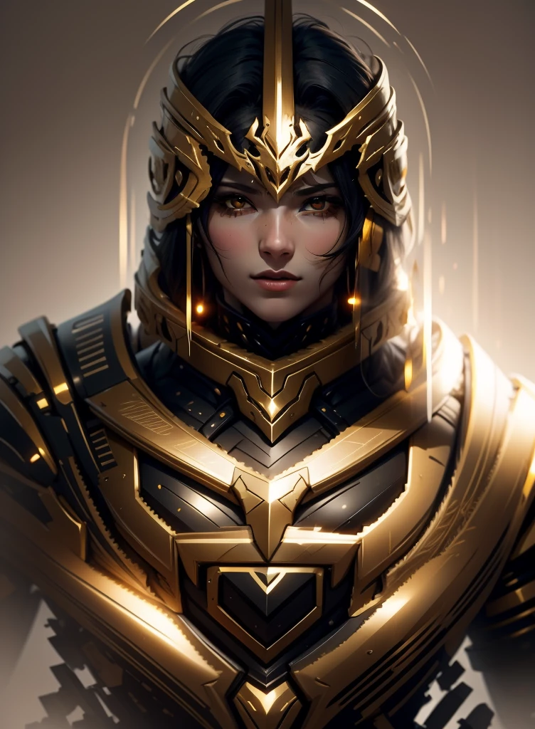 Color changes to black,Some black and gold(Ensure its layering and armor texture,There are a lot of mechanical textures,Black as the main color,Gold as a secondary hue,Need to appear around the body,But the proportion of red is much higher than that of gold)