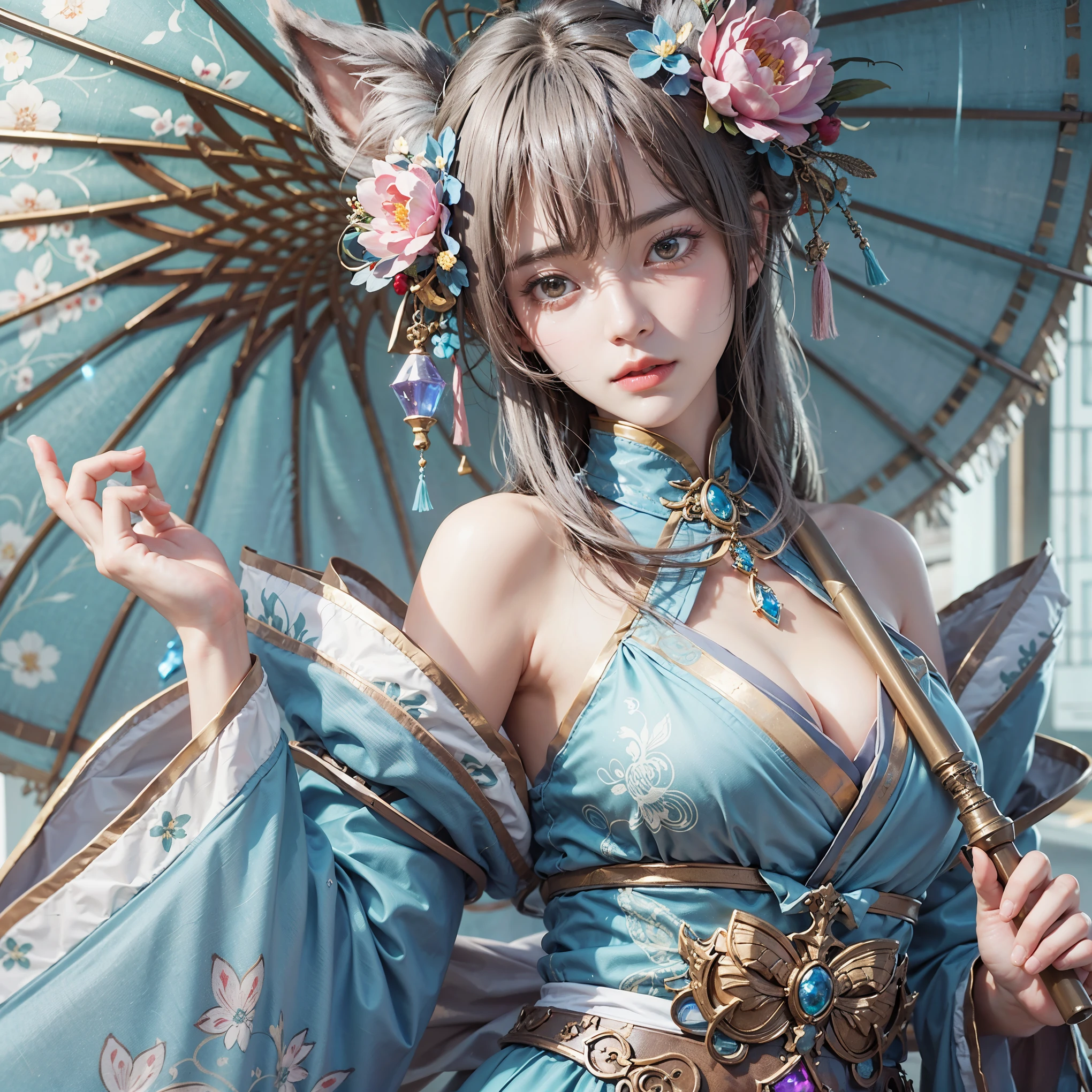 a close up of a 1 girl , black hair , big booobs , shadowbringers cinematic, 4 k detail fantasy, a beautiful fantasy empress, game cg, xianxia fantasy, xianxia hero, 2. 5 d cgi anime fantasy artwork, cinematic goddess close shot, ruan jia and artgerm, wow 4 k detail fantasy, hyperdetailed fantasy character
