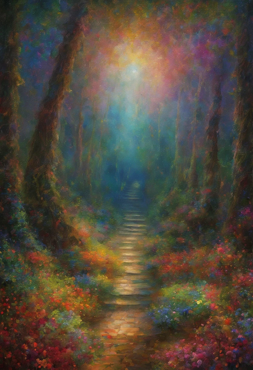 Meditation Space,Liberation of the Soul,Heavenly Paradise,Healing,Luxurious and gorgeous,Light and shadow contrast,Otherworldly atmosphere,The best of art.