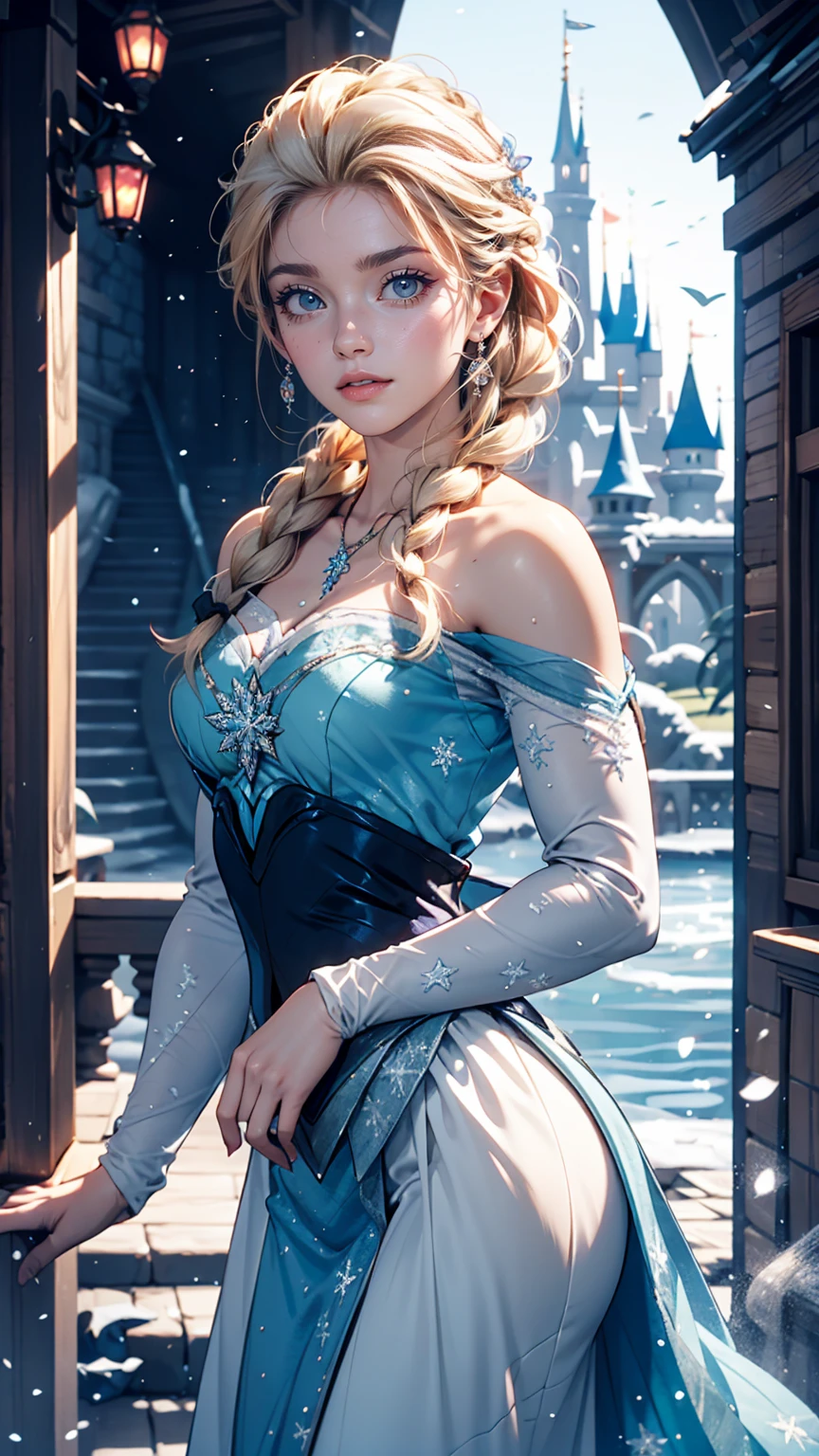 Disney「Frozen」Anna and Elsa