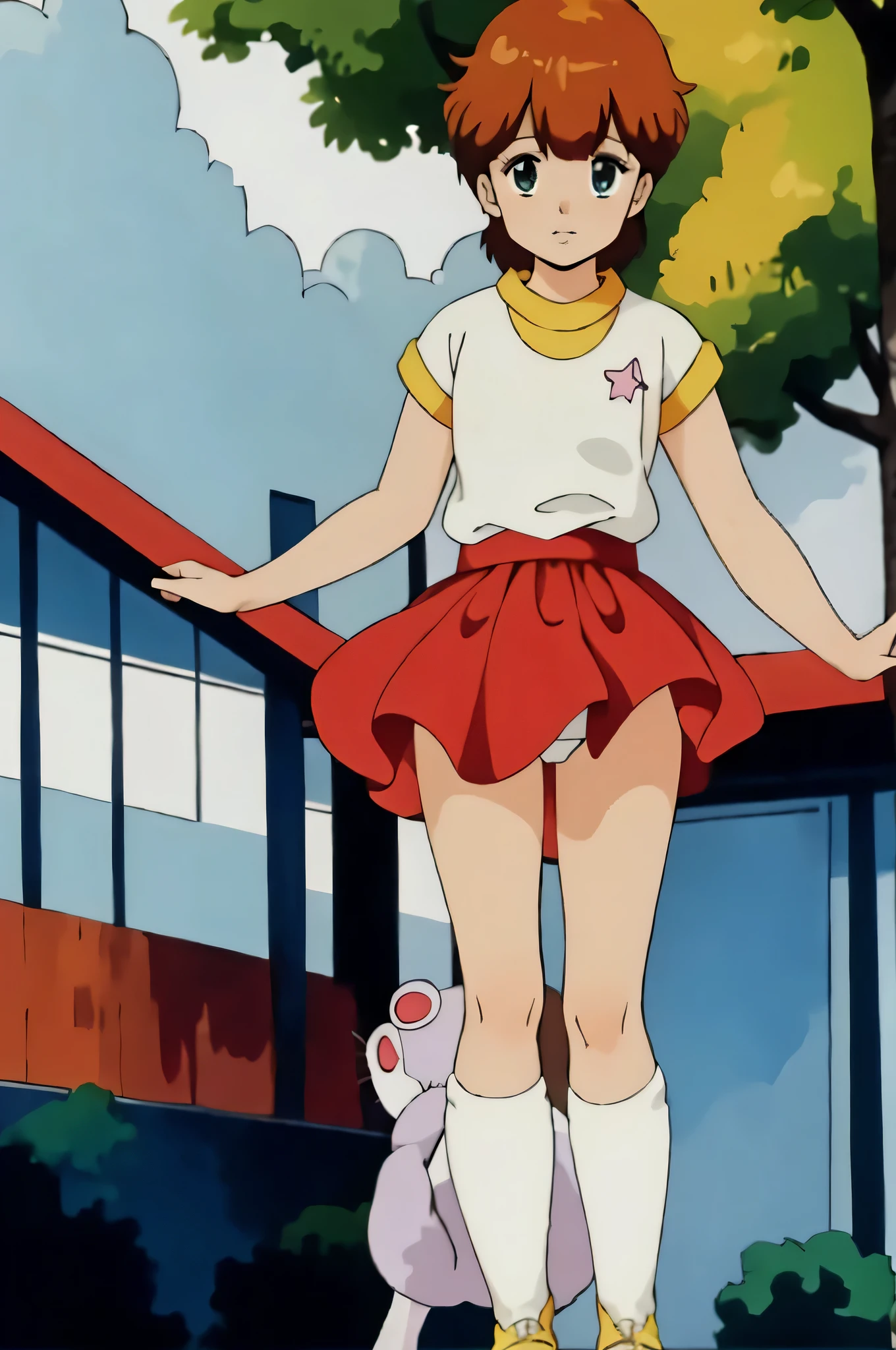 masterpiece, highest quality, alone, One girl,
kazuki,Panty shot