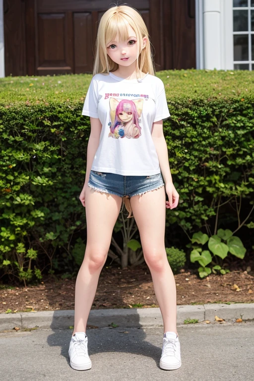 Pussy, T-Shirts, Blonde, Long Hair