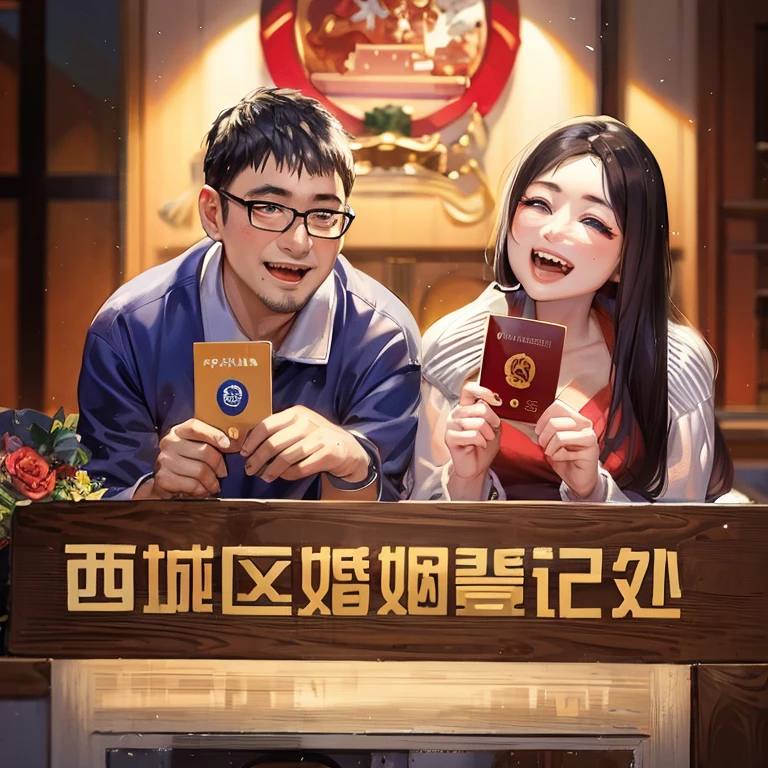They took photos with their passports and the Chinese flag, Celebrating Illegal, Happy couple, ruan jia and fenghua zhong, couple, family, couple的成长, They held up their passports and posed for photos, ruan jia and fenghua zhong, yiqiang and shurakrgt, Celebrating Illegal, ecstatic, , sha xi, exclusive, Photos taken in 2020, Photo showing, couple, author：Easy crown, Li Zixin, prostitute, live