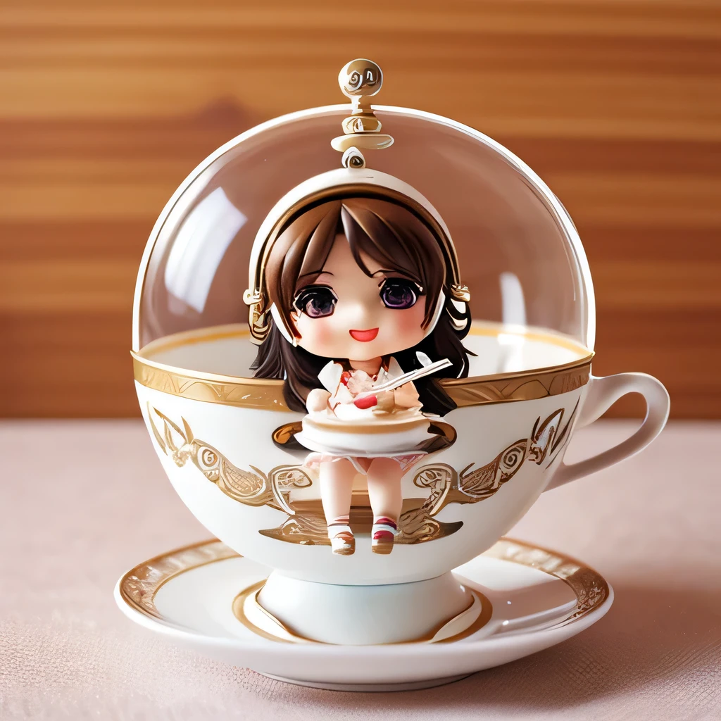 (masterpiece),(best quality),(ultra-detailed), (full body:1.2), (helicopter),chibi,cute, smile, open mouth, (beautiful detailed face), (beautiful detailed eyes), cafe