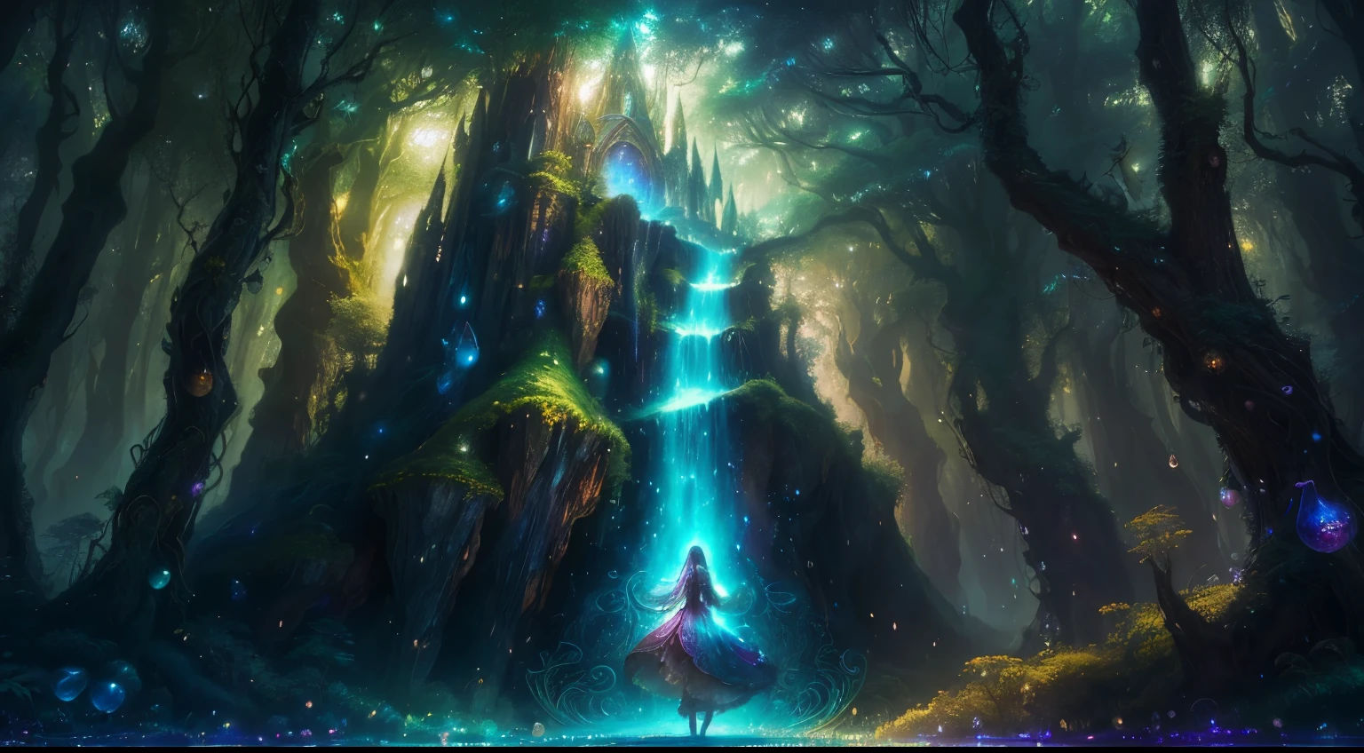 (best quality,highres,masterpiece:1.2),ultra-detailed,(realistic,photorealistic,photo-realistic:1.37),dreamlike,enchanted forest,fairy tale creatures,wondrous landscapes,mystical beings,magical atmosphere,ethereal lighting,vibrant colors,detailed textures,enchanted elements,mythical creatures,iridescent,otherworldly,elaborate costumes,magical powers,grandeur,divine beauty,dreamy visions,whimsical fantasies,magical realism,surreal imagery,fantastical adventures,supernatural marvels,imaginative worlds,unforgettable wonders,spellbinding moments,dimensions beyond reality,dazzling spectacles,unleashed imagination,limitless possibilities,mystic revelations,enchanted melodies,transcendent experiences,cosmic energies,spiritual awakenings,breathtaking marvels,forever etched,unleash your creativity