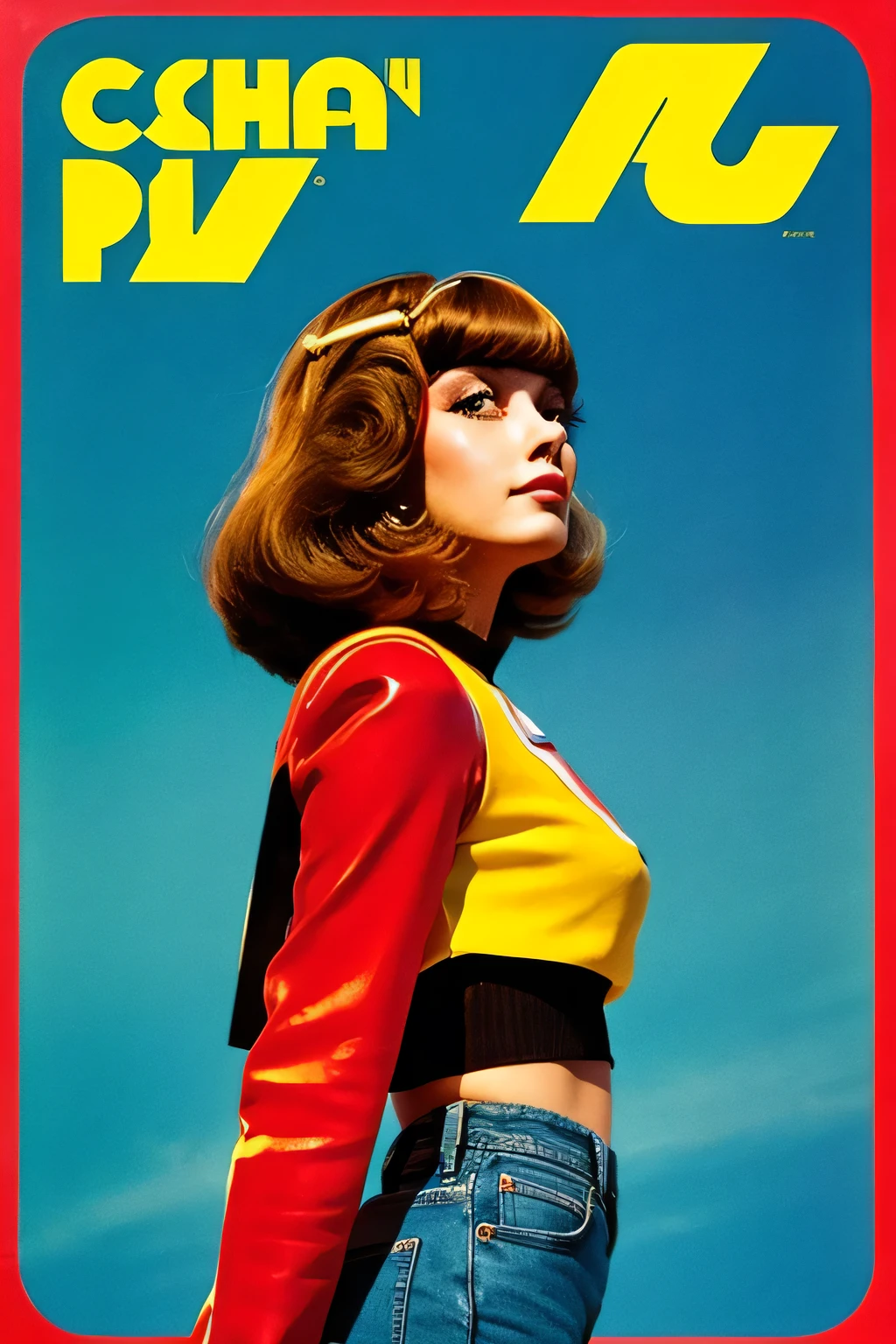 Chica robot 70s