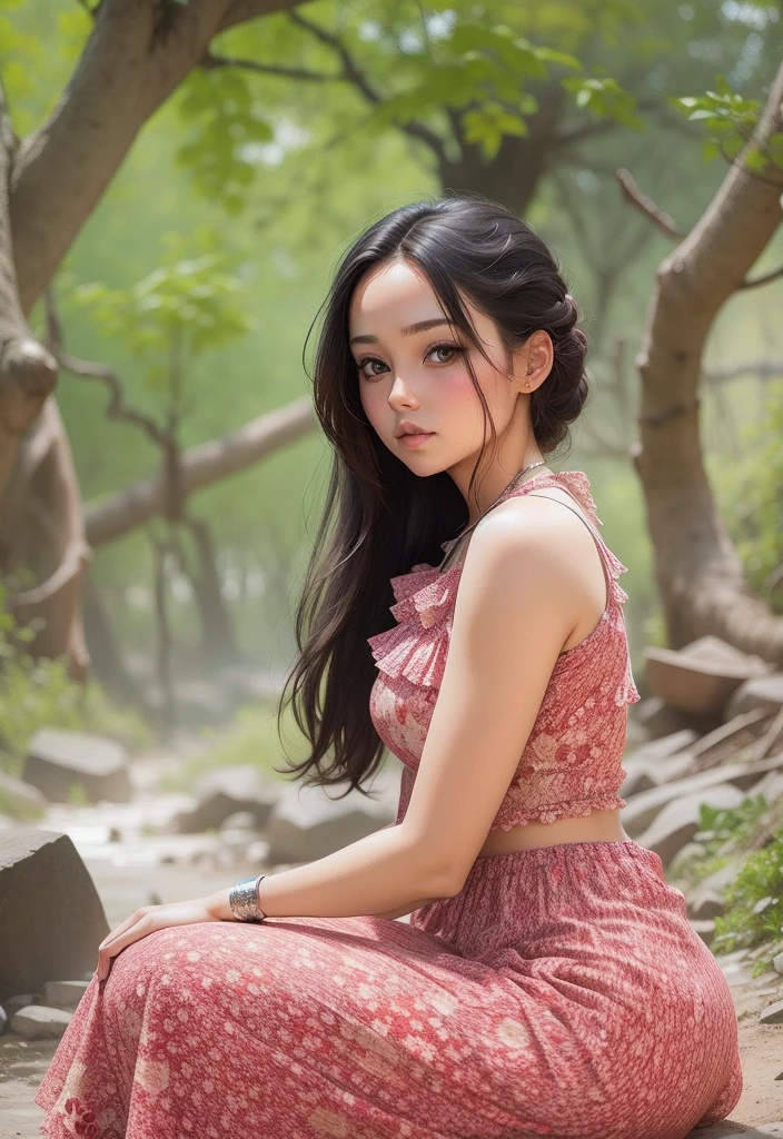 A pretty girl