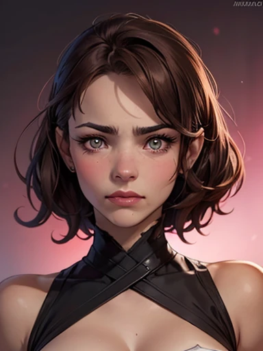 a close up of a woman with a very nervoso expression on her face, nervoso look, fierce expression 4k, raiva. hiper detalhado, nervoso expression, nervoso looking, an nervoso expression, very nervoso expression, scary nervoso pose, nervoso face, nervoso 8 k, highly detailed nervoso anime face, very nervoso, nervoso, evil expression, artgerm detalhadoum close de uma mulher com uma blusa preta e um colar, maquiagem suave, portrait of Barbara Palvin, rosto extremamente lindo, rosto perfeito ), rosto bonito e atraente, ana de armas portrait, Retrato de Sophie Mudd, linda garota modelo, rosto lindo, Barbara Palvin, rosto sexy com maquiagem completa, rosto lindo feminino, rosto muito lindo, maquiagem sutil