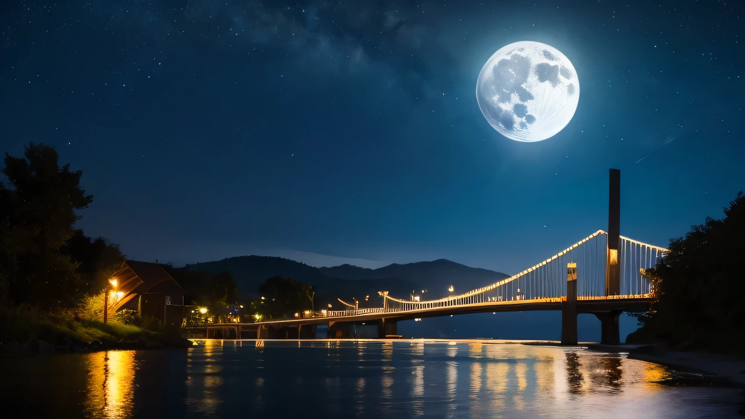 Night Sky full moon Moonlight