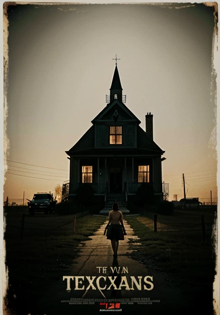 Horror movie poster for texas chainsaw massacre