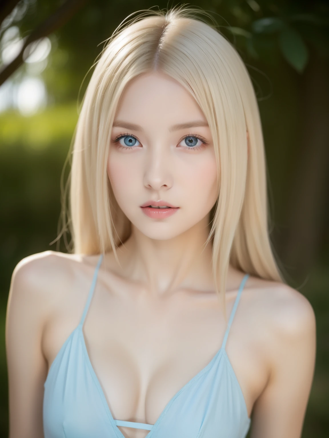 幻想的な空間に佇むbeautiful女性, Gold micro bikini, 98k, {{masterpiece}}, highest quality, expensive quality:1.4), {{[[Front view}}, eye_touch,Multiple photo poses)]], Very cute face, and very pretty eyes, Cute Images, Cute Images, {{Half Body}}, {{{{{{{{Long legs}}}}}}}}, {{{{Sexy Body}}}}, {{{{{{背のexpensive女性}}}}}}, {{Height: 177cm}}, alone, beautiful, Lovely, Adorable, Pale skin, {{18〜22 year old German woman}}, look beautiful German girl and blue eyes or green eyes with platinum blonde hair color), Scandinavian German women, {{{{{{{{{{Half Girl}}}}}}}}}}, {{{{{{{{{{expensive_Heel}}}}}}}}}},Large Breasts，Cowboy Shot