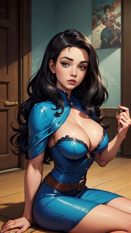 Arafed woman in a blue dress sitting on the floor, digite germe e lois van baarle, style digite germe, extremely detailed digite germe, no estilo de Ross Tran, digite germe. anime illustration, digite germe and james jean, digite germe e atey ghailan, estilo ross tranArafed woman in a blue dress sitting on the floor, artgerm e lois van baarle, estilo artgerm, artgerm extremamente detalhado, gama murata e Artgerm, German style art, Estilo Ivan Talavera e Artgerm, Ilya Kuvshinov e Artgerm, no estilo artgermCartoon style digital illustration style GTA digital style, estilo atompunk design de personagens altamente detalhado, arte digital detalhada coragem, Forest fan art, Design de personagens de retrato, beautiful digital illustration, retrato de alta qualidade, Arte em quadrinhos, mulher jovem cabelo com transas lindas . Queen Anna of ArendelleBeautiful lined eyes Medium large bust and wonderful sexy clothes. image expression of sexual desire from waist to head illustration Queen Anne of Arendelle atompunk style Fallout 4 style pose playboy magazine with beautiful breasts without clothes wonderful breasts Character Christina Ricci black hair style Morticia AddamsCartoon image of a woman .cartoon style illustration, estilo de arte dos desenhos animados, estilo de arte dos desenhos animados, digital illustration style, um close up de um desenho animado de uma mulher em um traje, Adam Hughes, Branca de Neve as a d & lutador, Branca de Neve, estilo pinup em quadrinhos, inspired por Bruce Timm, por Bruce Timm, zenoscope, portrait of Branca de Neve, estilo de quadrinhos, Design de personagens de quadrinhos dos anos 90, Otto Schmidt, arte em estilo de quadrinhos, arte em quadrinhos