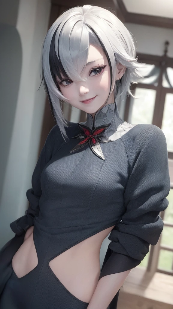 (((masterpiece))), (((best quality))), ((Ultra Detailed)), (Light), (Dynamic Angle), 1 ,Around ,so cute,The smile is good-looking,