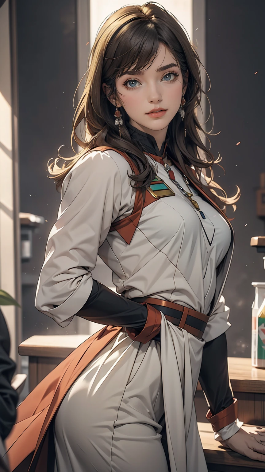 Sayla Mass from Mobile Suit Gundam、smile