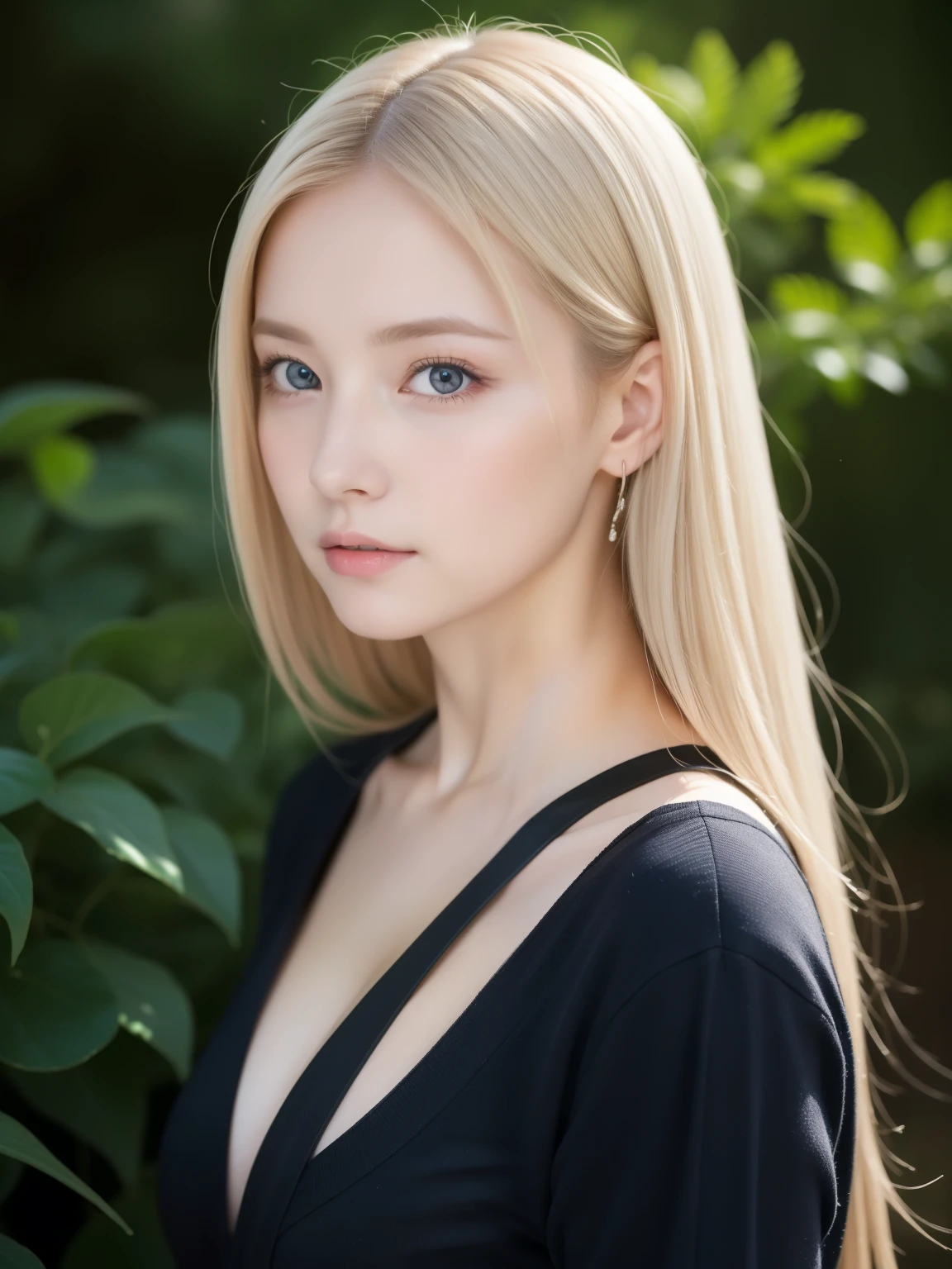 幻想的な空間に佇むbeautiful女性, ((Succubus)), 98k, {{masterpiece}}, highest quality, expensive quality:1.4), {{[[Front view}}, eye_touch,Multiple photo poses)]], Very cute face, and very pretty eyes, Cute Images, Cute Images, {{Half Body}}, {{{{{{{{Long legs}}}}}}}}, {{{{Sexy Body}}}}, {{{{{{背のexpensive女性}}}}}}, {{Height: 177cm}}, alone, beautiful, Lovely, Adorable, Pale skin, {{18〜22 year old German woman}}, look beautiful German girl and blue eyes or green eyes with platinum blonde hair color), Scandinavian German women, {{{{{{{{{{Half Girl}}}}}}}}}}, {{{{{{{{{{expensive_Heel}}}}}}}}}},Large Breasts，Cowboy Shot