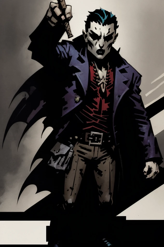(Ashley Wood Style), a vampire, Man