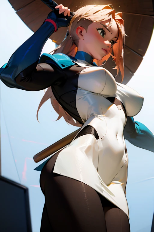 She has big