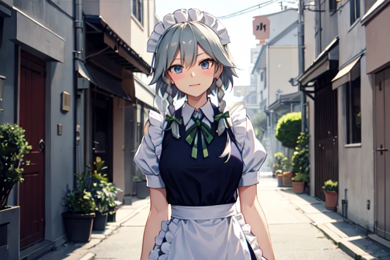 ((Izayoi Sakuya)) triumphantly cute Alley Maid clothes one person