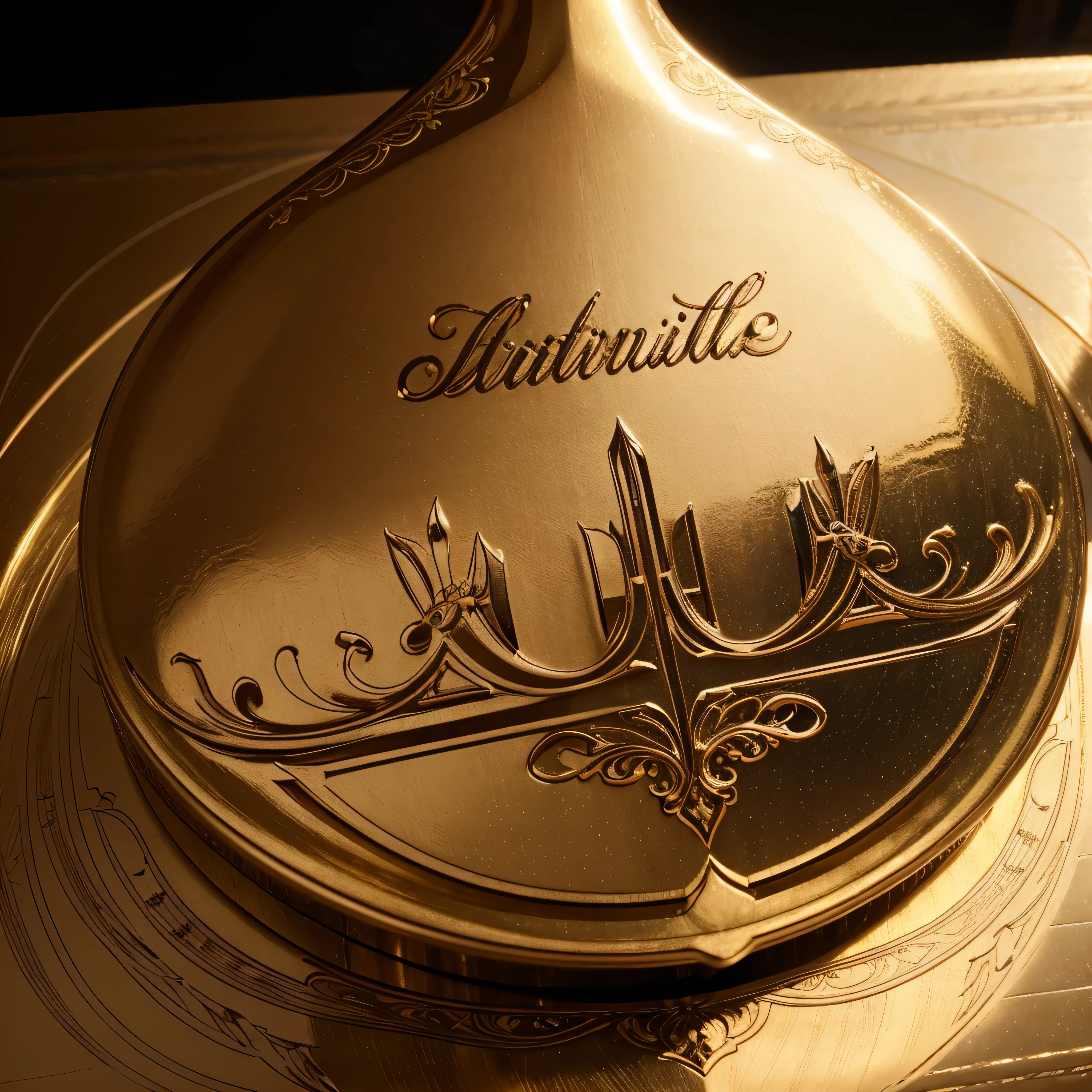 intricate calligraphy, beautiful cursive text, elegant typography, ornate lettering, Montgomery Pure, premium quality, luxury branding, high-end product, premium packaging, glossy surface, metallic foil accents, minimalist design, clean composition, symmetrical layout, balanced proportions, soft lighting, warm tones, photorealistic render, 8k, ultra-detailed