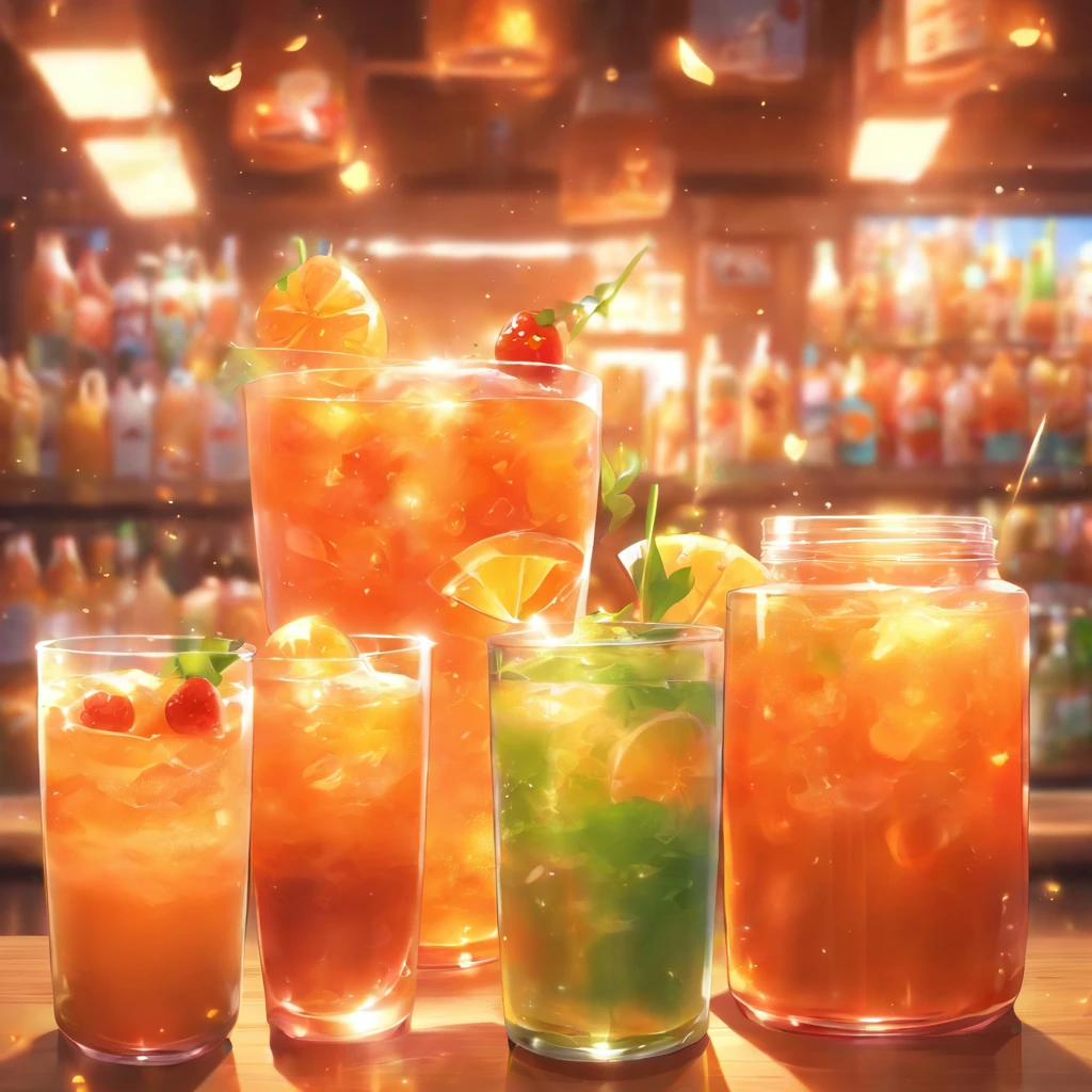 Beverage shop warm appearance