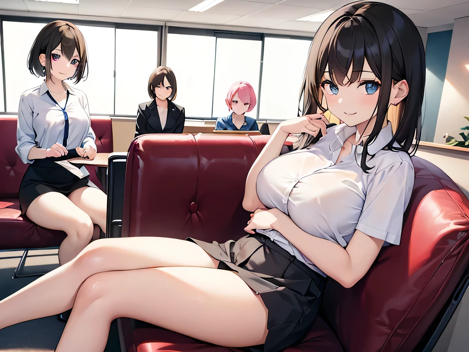 Super Resolution、
(Lively:1.3)、((Beautiful eyes))
(One slim girl)、Stylish girl、Huge boobs:1.5、((exposed:1.5))、((Nipples are visible:1.5))、Short Hair Shiny Lip Gloss、The bra is see-through:1.5. Thighs、Knee-high socks、garter belt、Earrings、White sweater
(Enamel material)、mini skirt、
Exquisite beauty、Beautiful Face, (Pitch Resuit), Inside the auditorium、Embarrassed face
