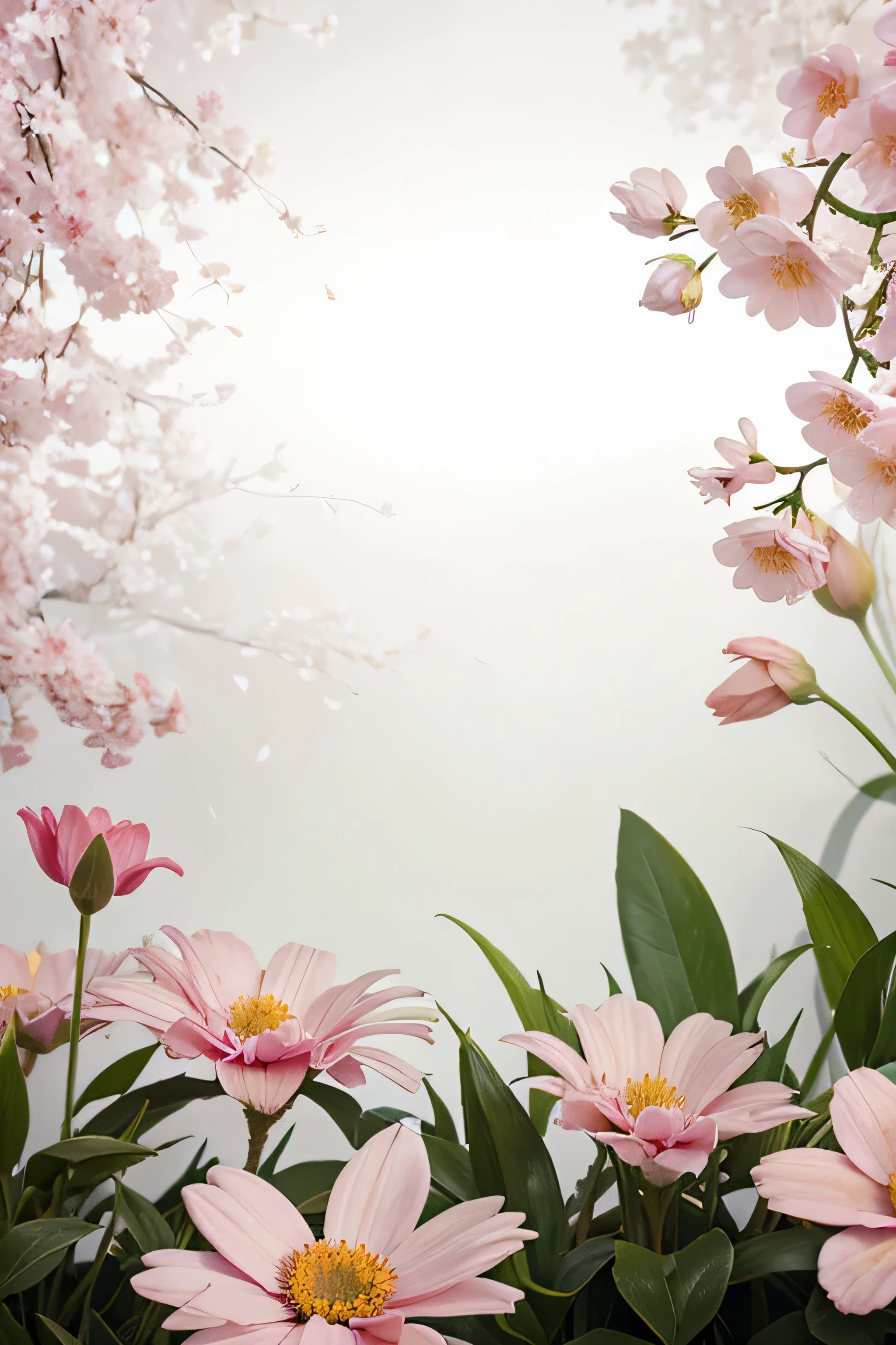 background floral spring