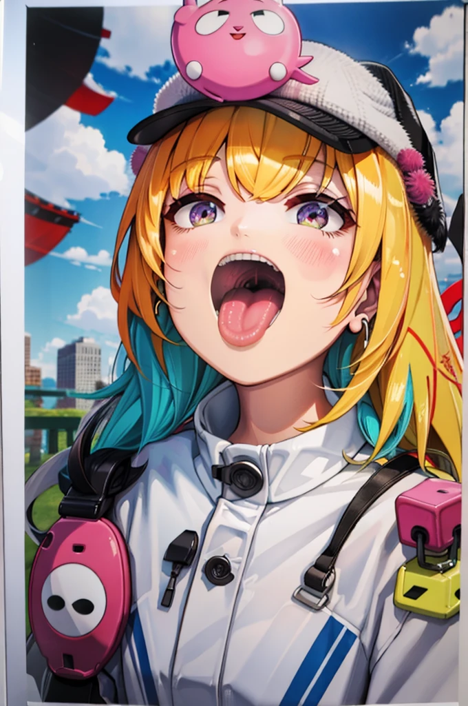 open mouth