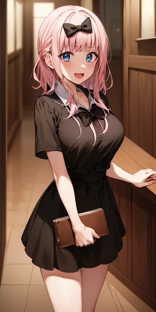 (masterpiece:1.2, top-quality), (realistic, photorealistic:1.4), beautiful illustration, (natural side lighting, movie lighting), depth of fields, nsfw,
beautiful detailed hair, beautiful detailed face, beautiful detailed eyes, beautiful clavicle, beautiful body, beautiful chest, beautiful thigh, beautiful legs,
looking at viewer, 1 girl, , (perfect anatomy, anatomically correct, super detailed skin), cute and symmetrical face, perfect face, perfect eyes,
(long hair:1.5, twin tails, pink hair), hair between eyes, blue eyes, big eyes, double teeth, long eye lasher, (large breasts, seductive thighs), perfect body, shiny skin, pink skin,
(black knee socks, pink long sleeve shirt, black skirt, silver earrings), (body odor, sweat, body odor, pussy, love juice, bad smell),
(beautiful scenery), evening, (nightclub1.2, champagne), standing doggy style, (tears, blush, snot),